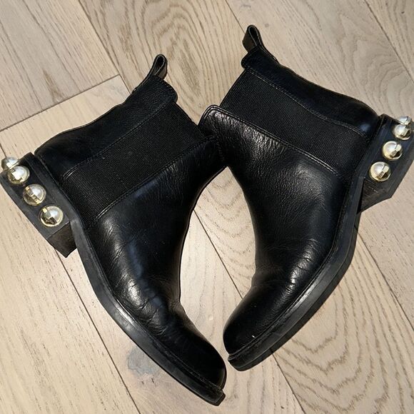 LEATHER ANKLE BOOTIES BUNDLE LOUISE ET CIE, FRANCO SARTO - Picture 10 of 13